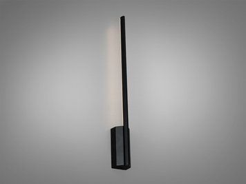 LED настінний світильник Line чорний 4 Вт 4100K 9612-450WH фото