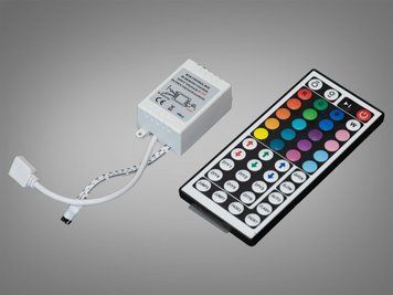 Контролер з ДУ для RGB стрічки PC-K9-RGB-44KEY-IR фото