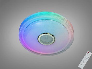 Смарт люстра LED Smart біла RGB MP3 70 Вт DB-8311/400RGB+MP3 фото